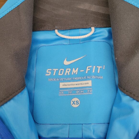 Nike Jacket Storm Fit Stormfly Running Jacket Blue Women's XS - Picture 2 of 12
